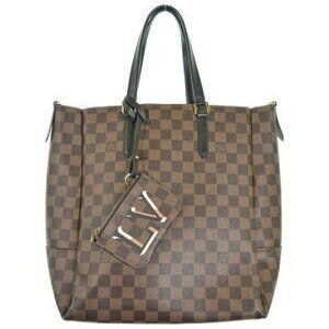 Louis Vuitton Belmont Tote Bag Brown Damier Ebene